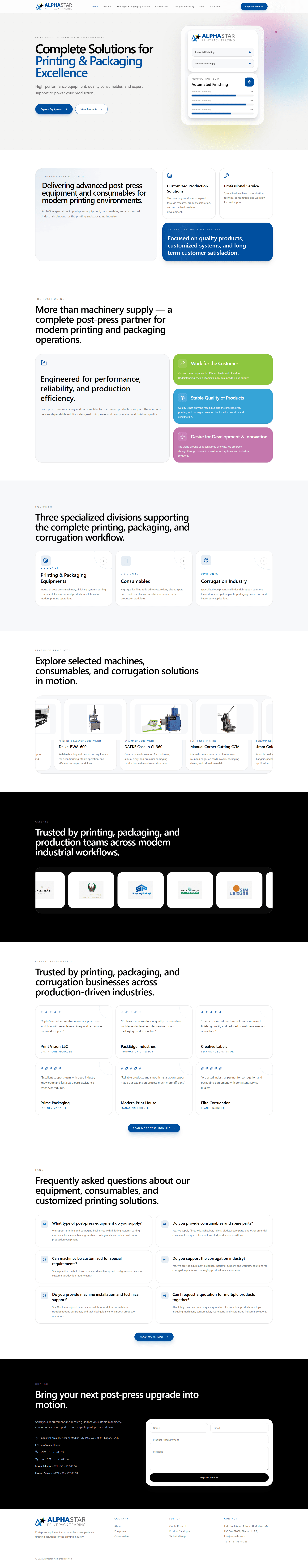AlphaStar website preview