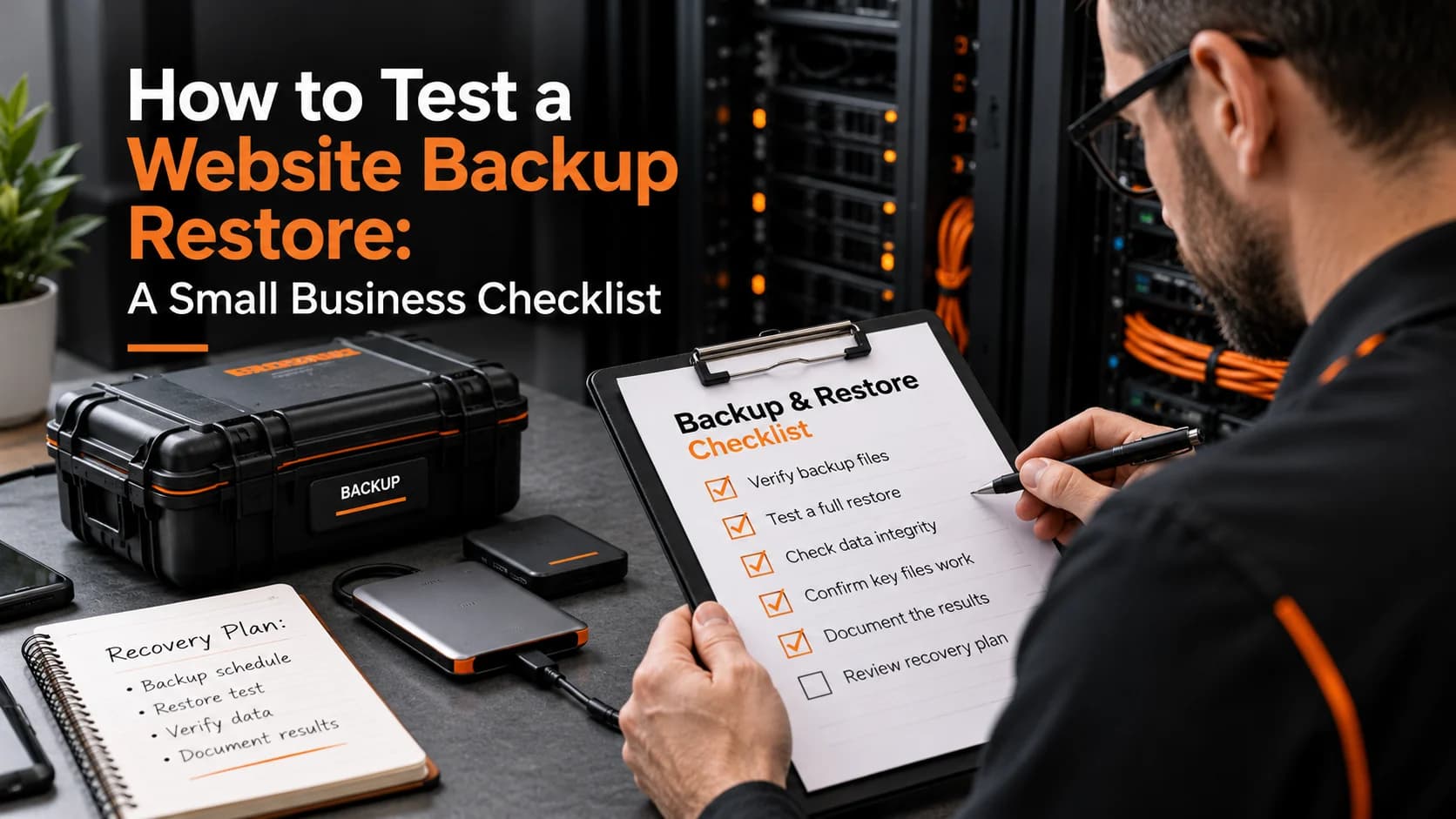How to Test a Website Backup Restore: A Small Business Checklist article preview