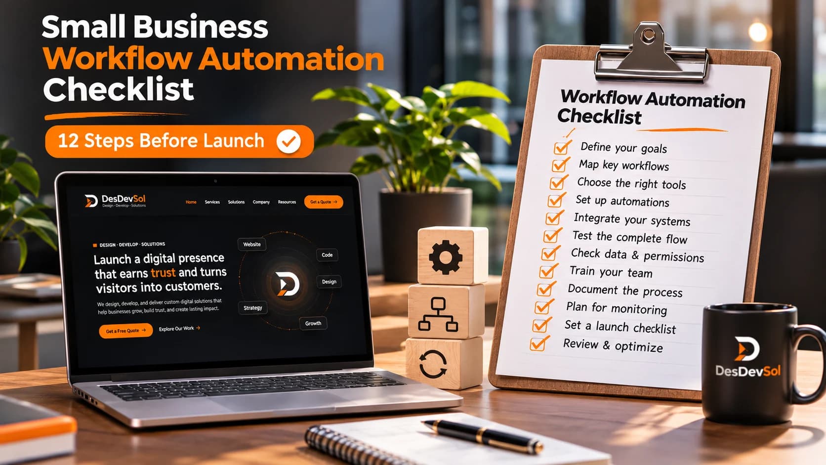 Small Business Workflow Automation Checklist: 12 Steps Before Launch article preview