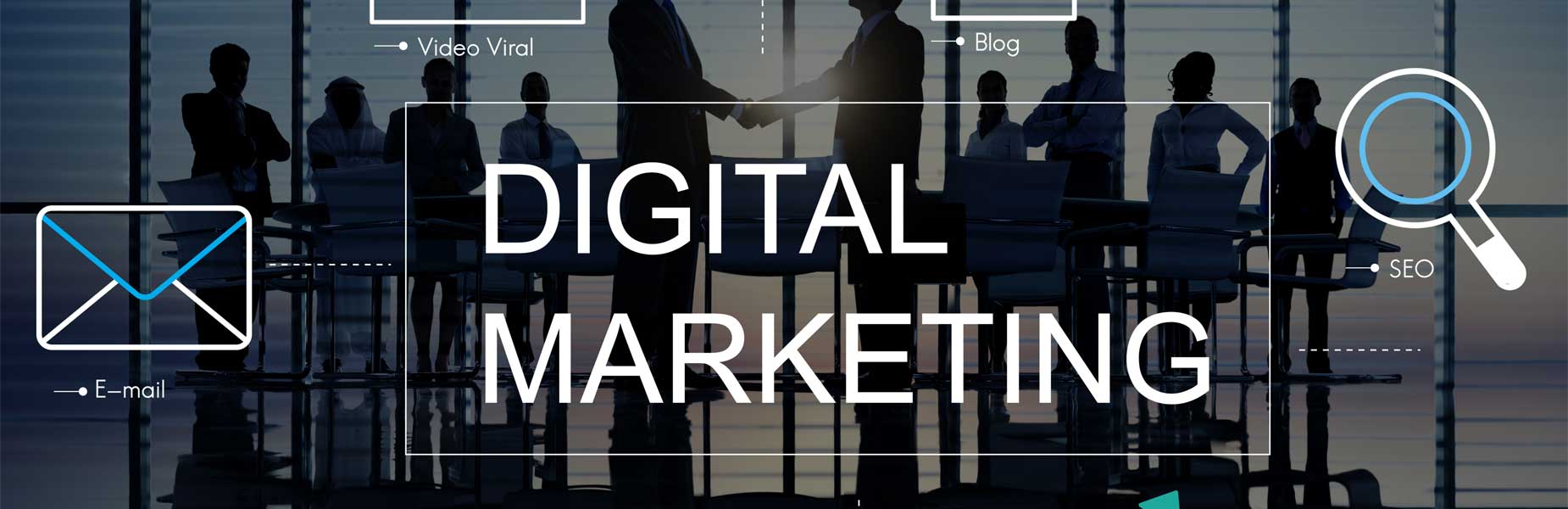 digital marketing header background
